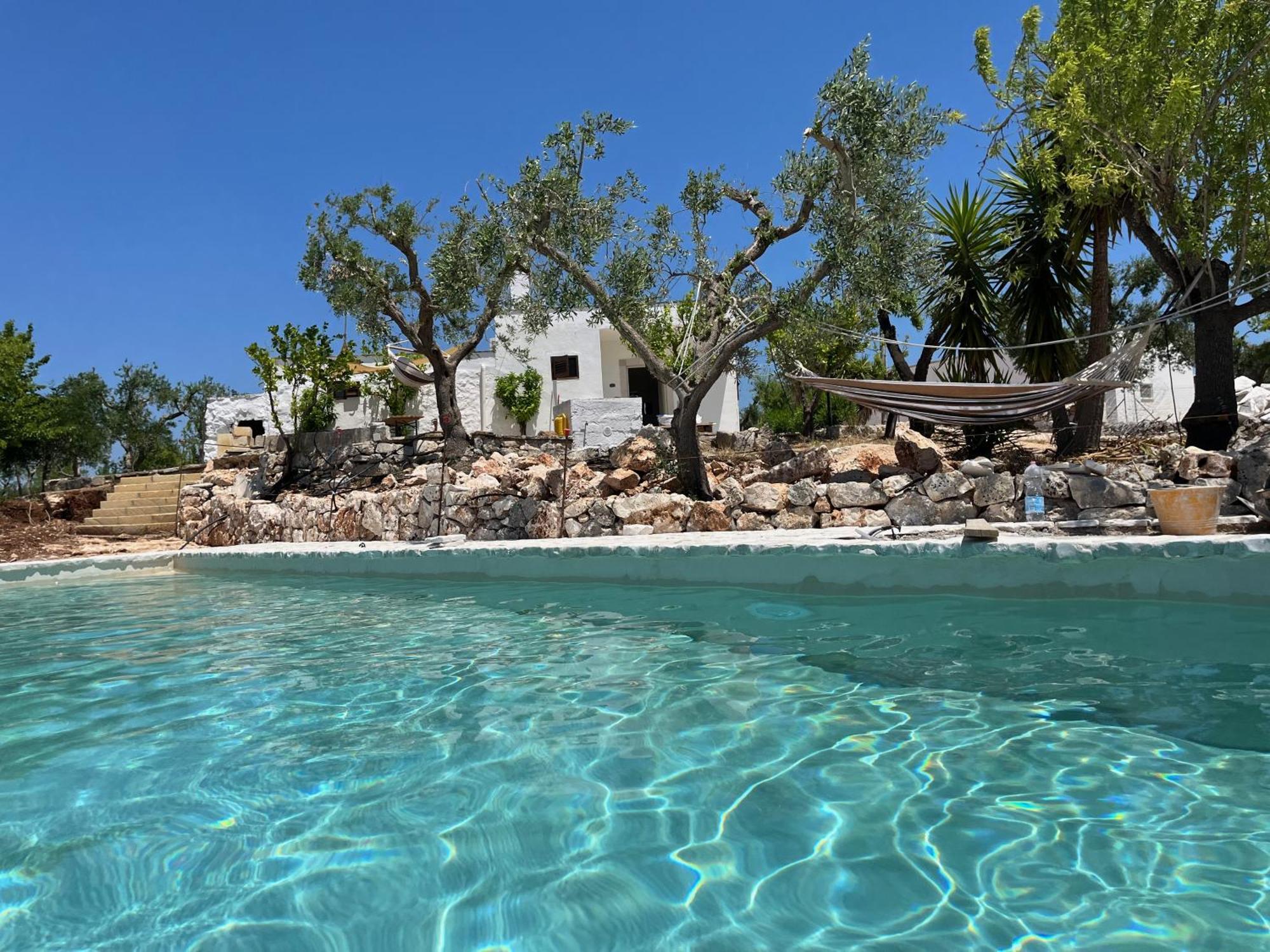 Casa Giuliveto - Charmantes Ferienhaus Mit Privatpool In Olivenhain 오스투니 외부 사진